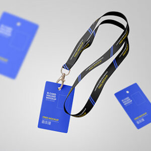 Event - ID Card with Mulit Colour Rope Combo Set