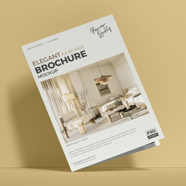 Free-Stylish-A4-Bi-Fold-Brochure-Mockup-Design-1000×600
