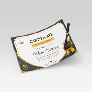 Texture - Certificate
