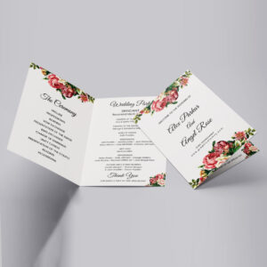 A3 Fold to A4 - Invitation