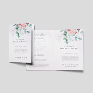 A4 Fold to A5 - Invitation