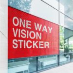 One Way Vision Sticker (Large Format)