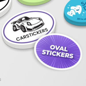 Oval Stickers