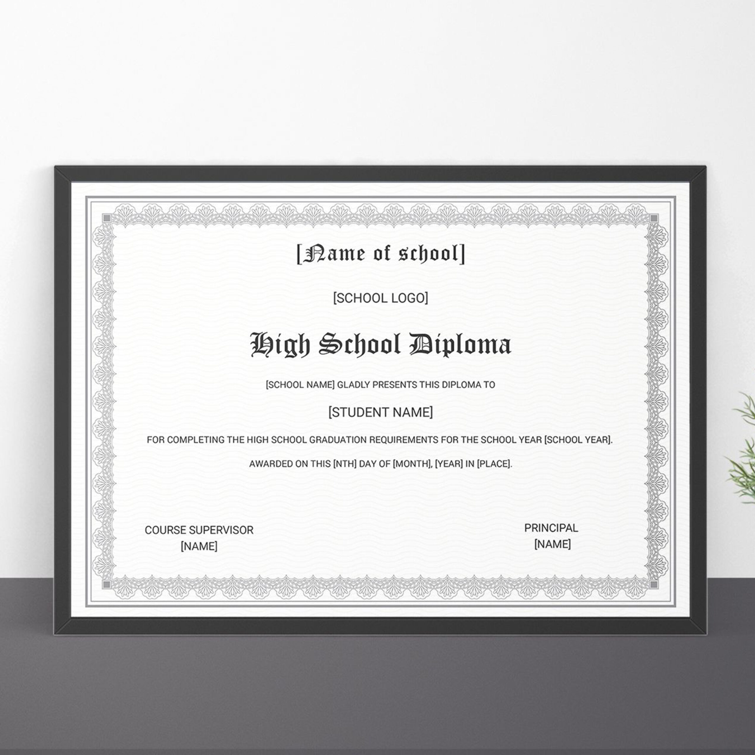 high-school-diploma-certificate-mOCKUP